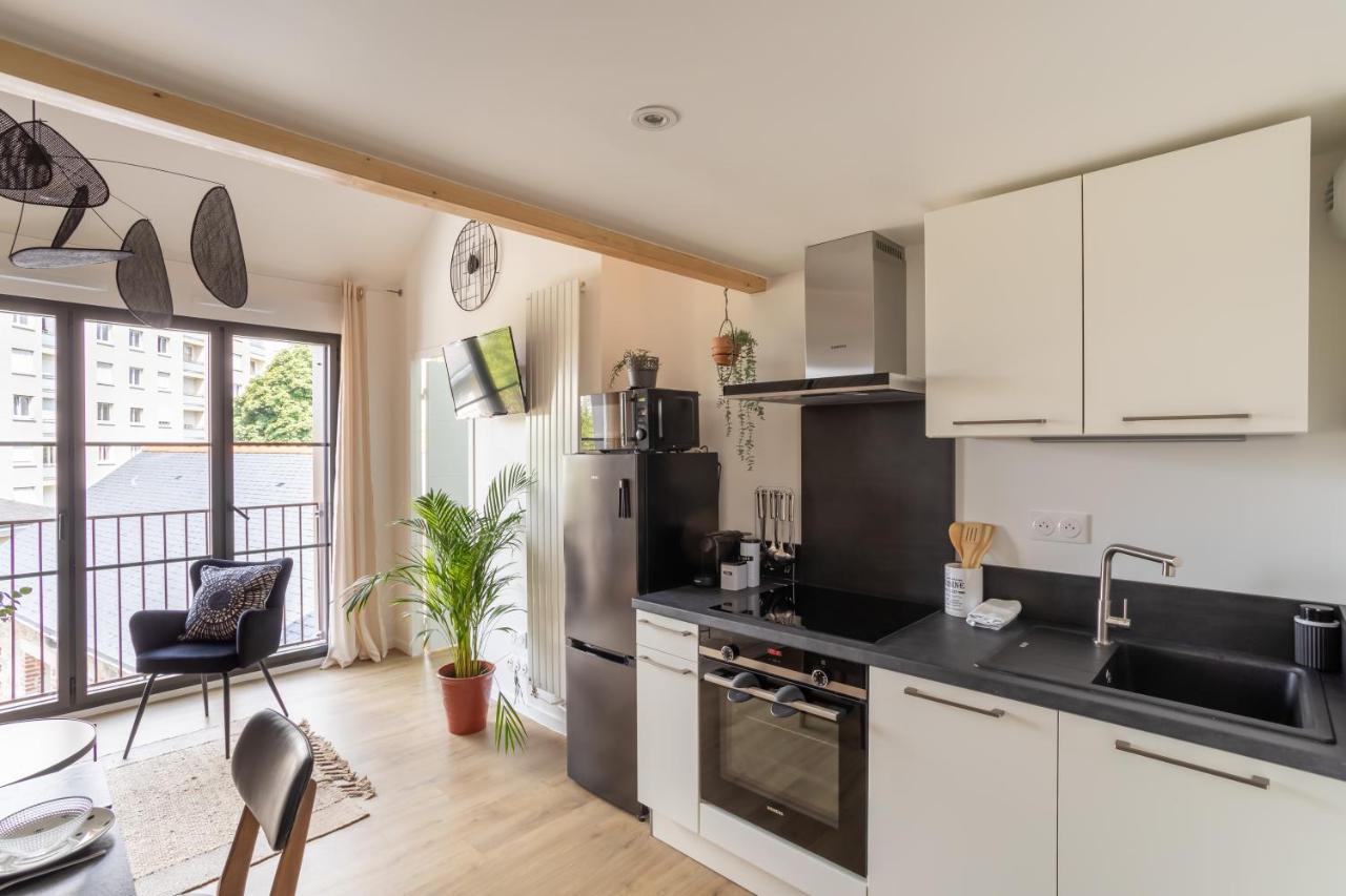 Le Saint Martin Bis - Bel Appartement Moderne Et Confortable Rennes Exterior foto