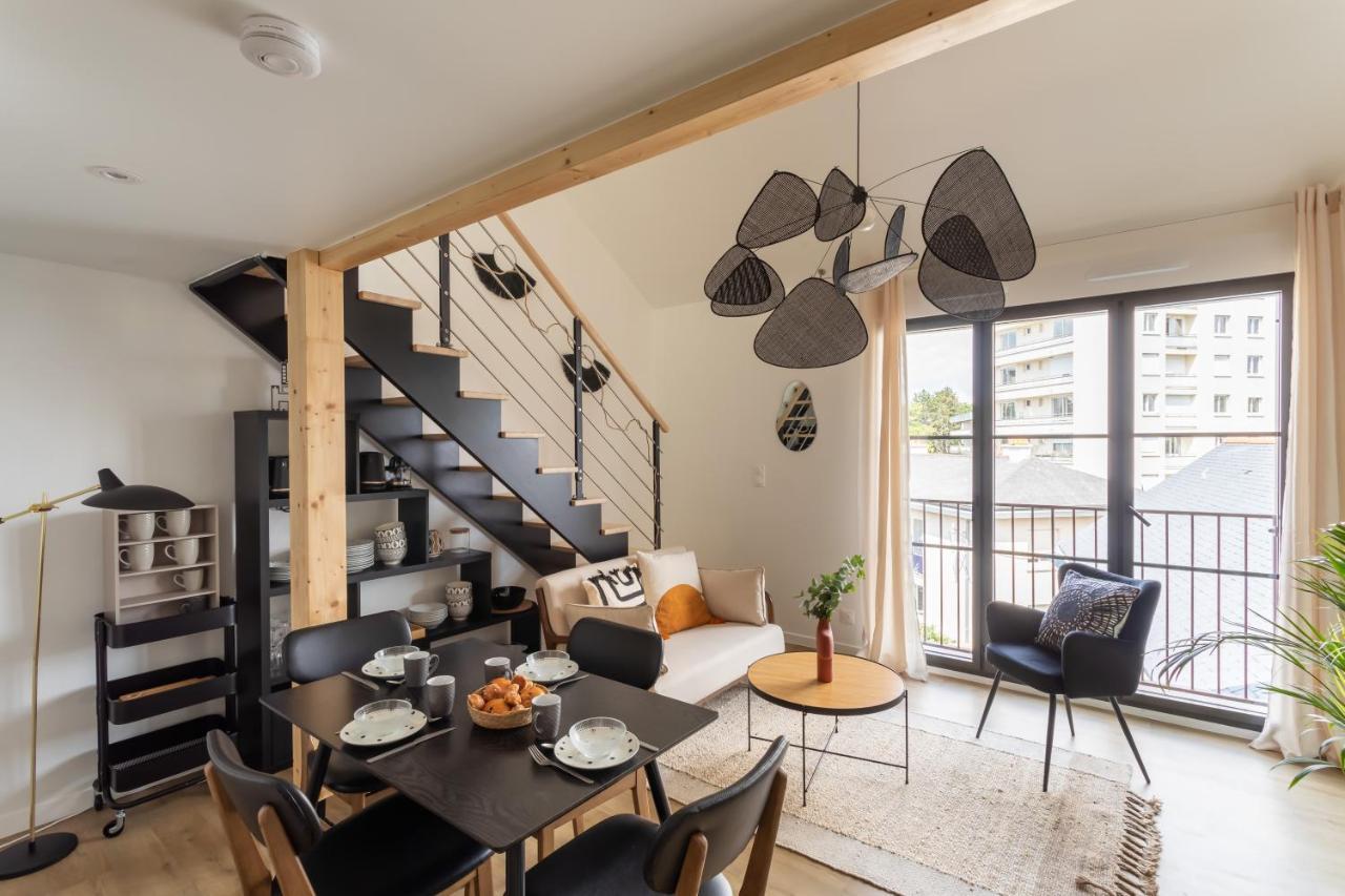 Le Saint Martin Bis - Bel Appartement Moderne Et Confortable Rennes Exterior foto